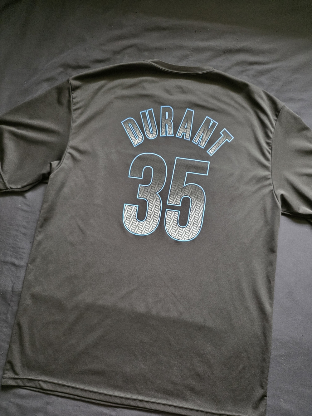 NBA OKC Thunder Athletic Jersey T-Shirt 'Durant 35'